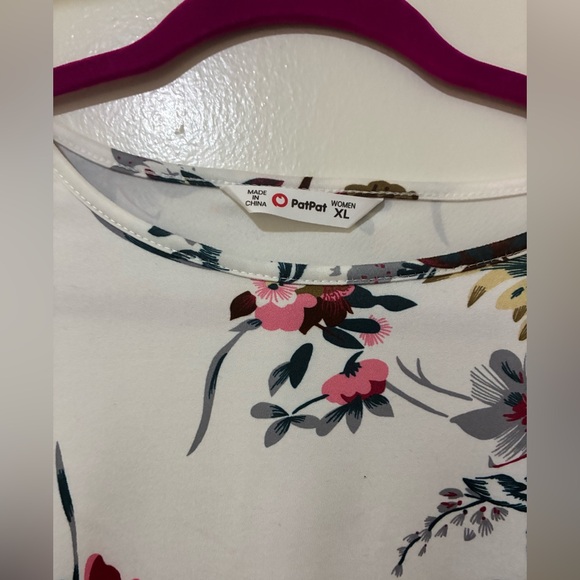 Side gathered t-shirt dress by Patpat XL NWOT - Picture 3 of 3